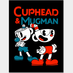 Cuphead & Mugman Posters and Art