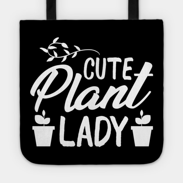 Cute plant lady Tote by Tshirtiz