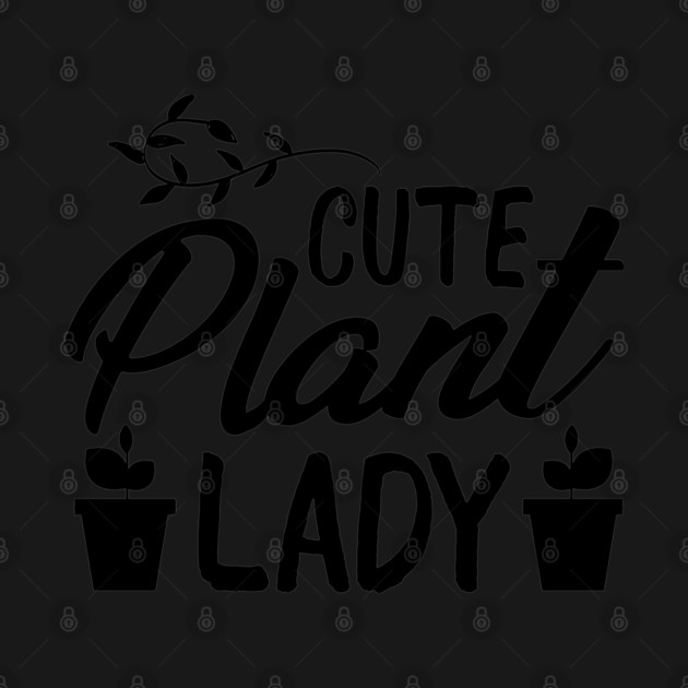 Cute plant lady by Tshirtiz