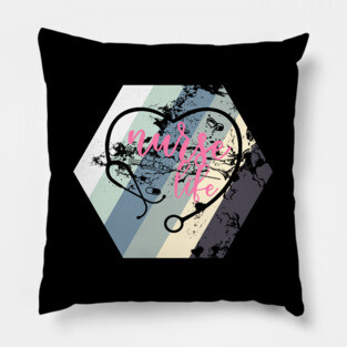 nurse life Pillow