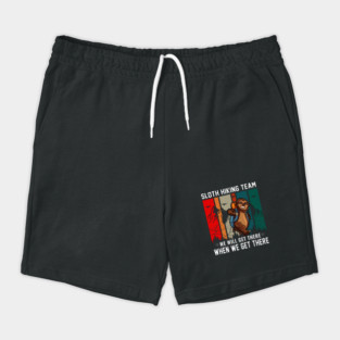 sloth hiking team Shorts