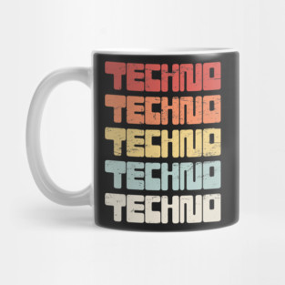 Retro Vintage TECHNO Mug