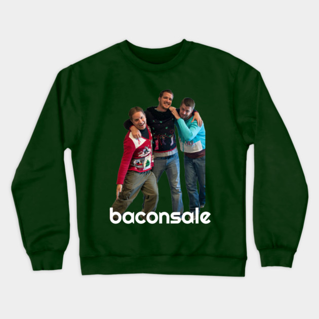 Ugly Christmas Baconsale Crewneck Sweatshirt by baconsale