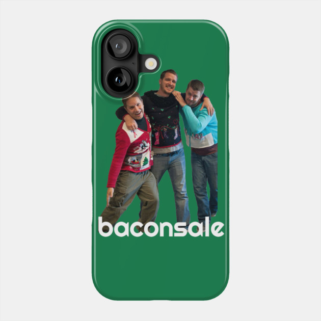 Ugly Christmas Baconsale Phone Case by baconsale