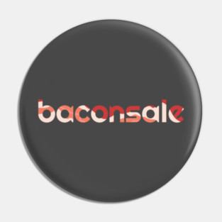 Baconsale - Small Logo Pin