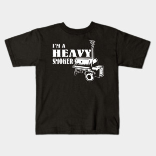 BBQ - I'm a heavy smoker Kids T-Shirt