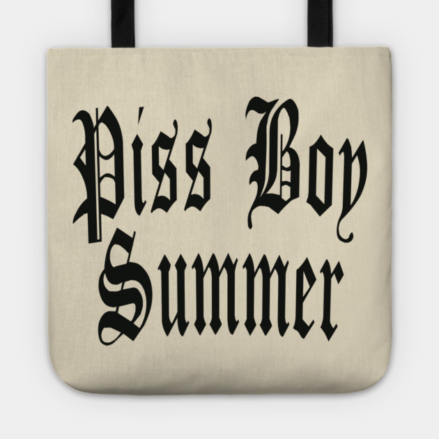 Piss Boy Summer Tote by Jim and Them