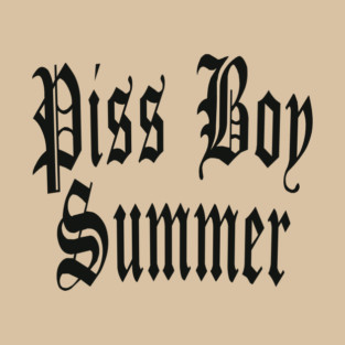 Piss Boy Summer T-Shirt