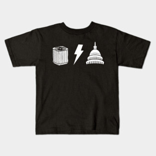 AC DC - Air Conditioner / District of Columbia Kids T-Shirt