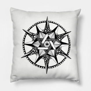 David's Star Pillow