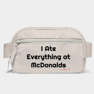 Baconsale Ate McDonalds Bag