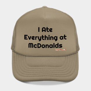 Baconsale Ate McDonalds Hat