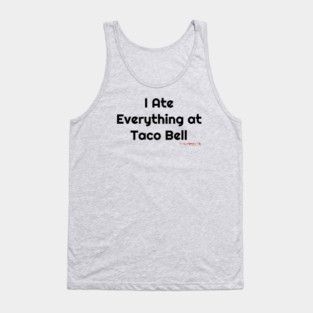 Baconsale Ate Taco Bell Tank Top