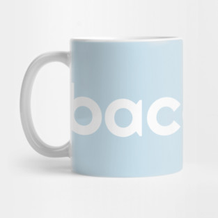 BaconBit - White Print Mug