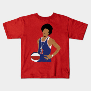 Throwback Allen Iverson Kids T-Shirt