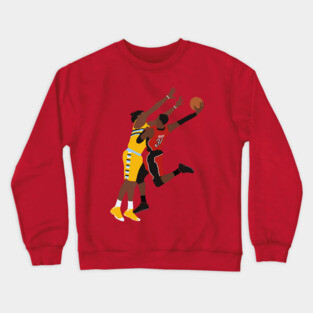 Terrence Ross Dunk over Kenneth Faried Crewneck Sweatshirt