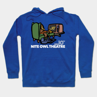 Nite Owl Theatre - Retro Defunct Horror Host Movie Series Hoodie