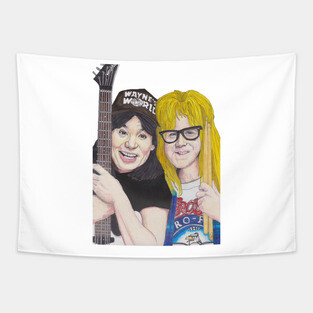 Wayne & Garth Tapestry