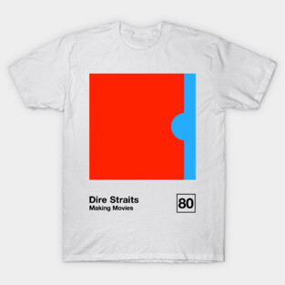 Making Movies / Minimalist Graphic Design Artwork T-Shirt
