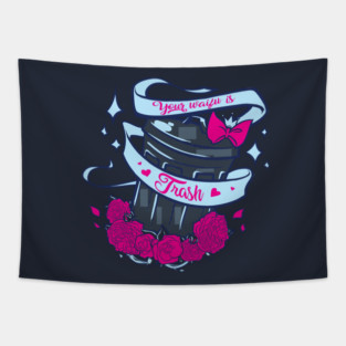 Your Waifu is Trash Tapestry