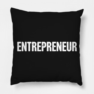 Distressed ENTREPRENEUR Pillow