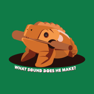 Woodbert the Wooden Frog T-Shirt