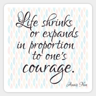 Life's Courage Sticker
