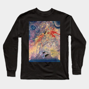 Kozmik Thang! Series: "Beyond The 9th Galaxy" Long Sleeve T-Shirt