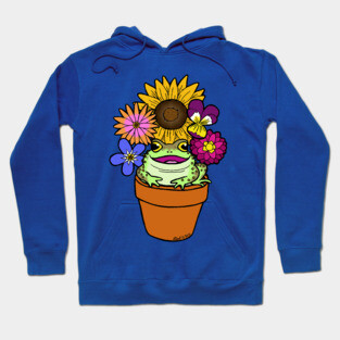 Flower Pot Toad Hoodie