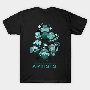 League of extraordinary artists T-Shirt