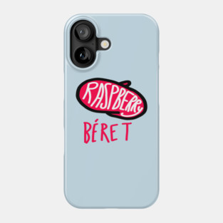 Raspberry beret Phone Case