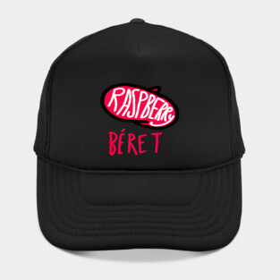 Raspberry beret Hat