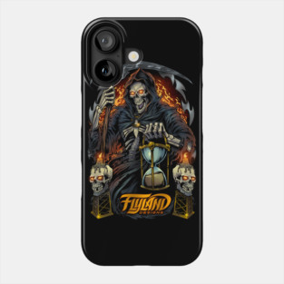 Grim Reaper with Hourglass Phone Case