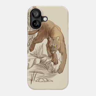Wild Cougar Phone Case