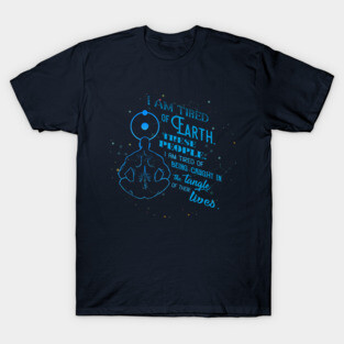 Dr. Manhattan - Tired of Earth T-Shirt