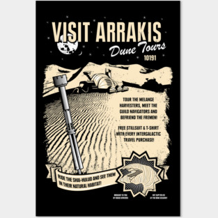 Visit Arrakis Posters and Art