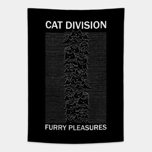 Cat Division Sans Serif Tapestry