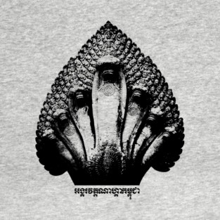 Naga at Angkor Wat Cambodia T-Shirt