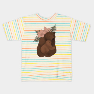 Mama bear & cub Kids T-Shirt