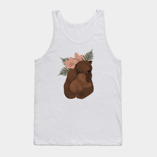 Mama bear & cub Tank Top