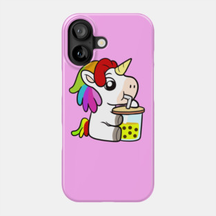 Boba Unicorn Phone Case