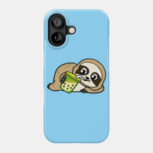 Boba Sloth Phone Case
