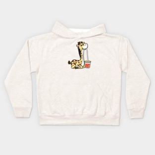 Boba Giraffe Kids Hoodie
