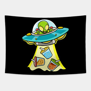 Boba Alien Tapestry