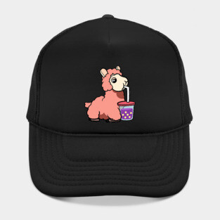 Boba Llama Hat