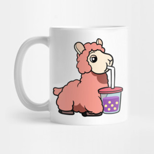 Boba Llama Mug
