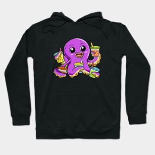 Boba Octopus Hoodie