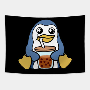 Boba Penguin Tapestry