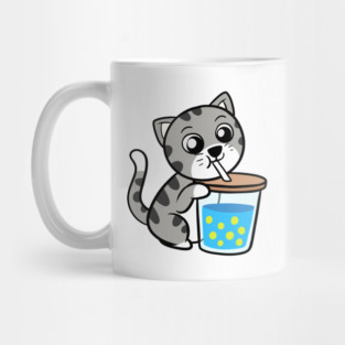 Boba Cat Mug
