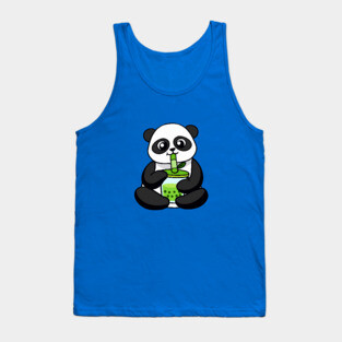Boba Panda Tank Top